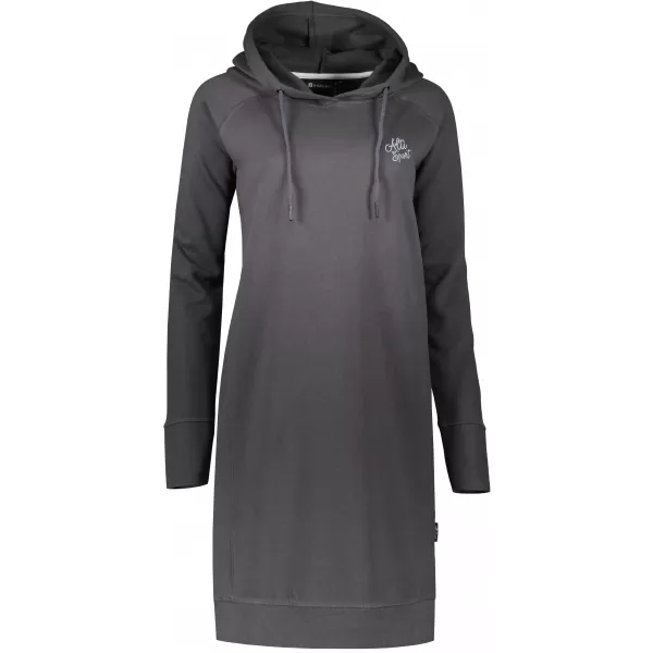  Erweitertes Damen-Sweatshirt ALTISPORT MIBELA LSKU366 DUNKELGRAU 