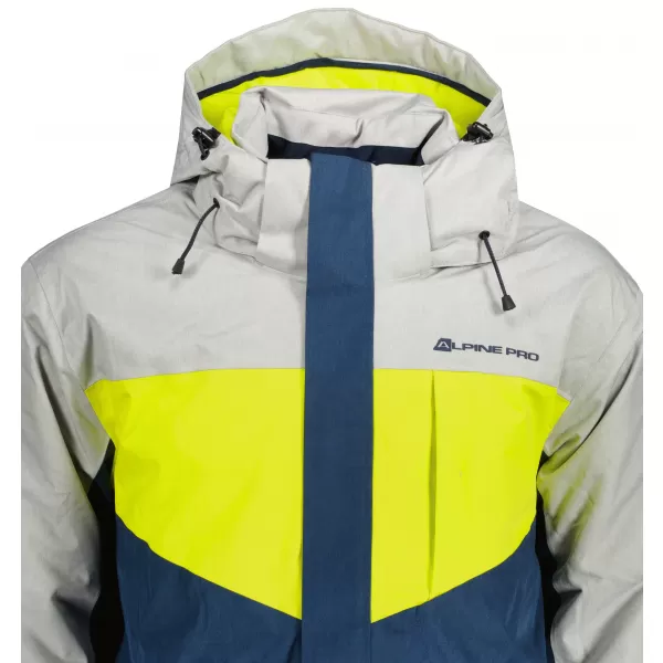  Herren -Skijacke ALPINE PRO SARDAR 5 MJCU503 GRÜN 