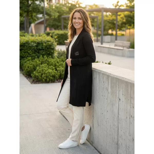  Strickjacke für Damen ALTISPORT KALISA LPLU104 SCHWARZ 