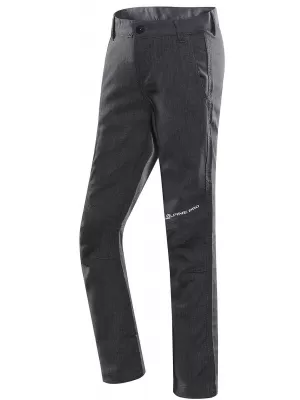 Baby Softshell Hosen ALPINE PRO PLATAN 5 KPAU232 DUNKELGRAU