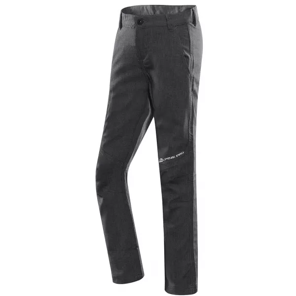  Baby Softshell Hosen ALPINE PRO PLATAN 5 KPAU232 DUNKELGRAU 