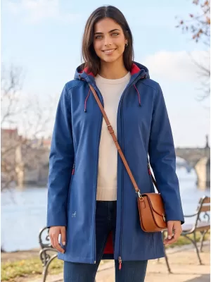 Softshell-Mantel für Damen ALTISPORT DERAURA LCTU166 DUNKELBLAU
