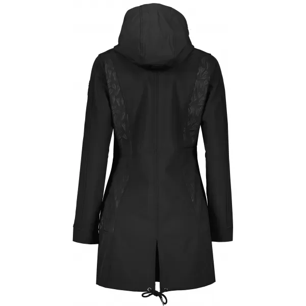  Softshell-Mantel für Damen ALTISPORT GYMA LCTU163 SCHWARZ 