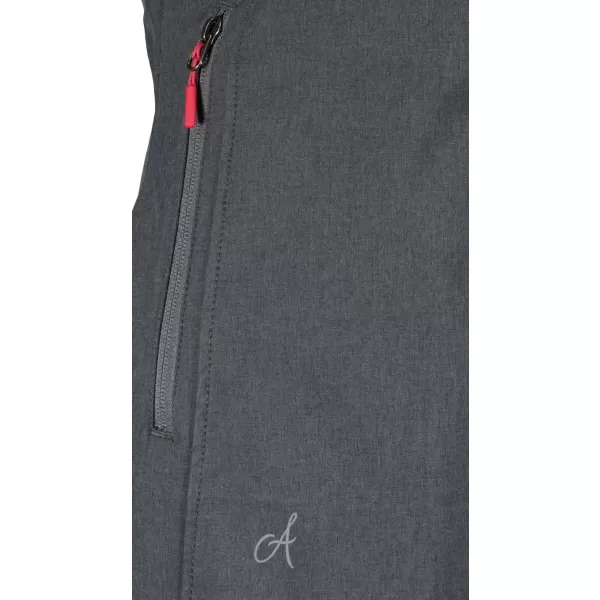  Softshell-Mantel für Damen ALTISPORT DERAURA LCTU166 DUNKELGRAU 