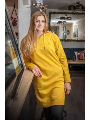 Erweitertes Damen-Sweatshirt ALTISPORT MIBELA LSKU366 GELB