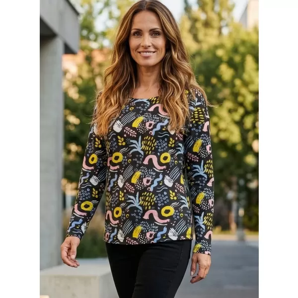  Damen-T-Shirt ALTISPORT KORTA LTSU840 SCHWARZ 