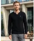 Herrenpullover ALTISPORT SWEK MPLU108 SCHWARZ