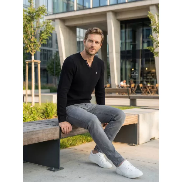  Herrenpullover ALTISPORT SWEK MPLU108 SCHWARZ 