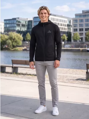 Premium-Sweatshirt für Herren ALTISPORT ALM006417 SCHWARZ