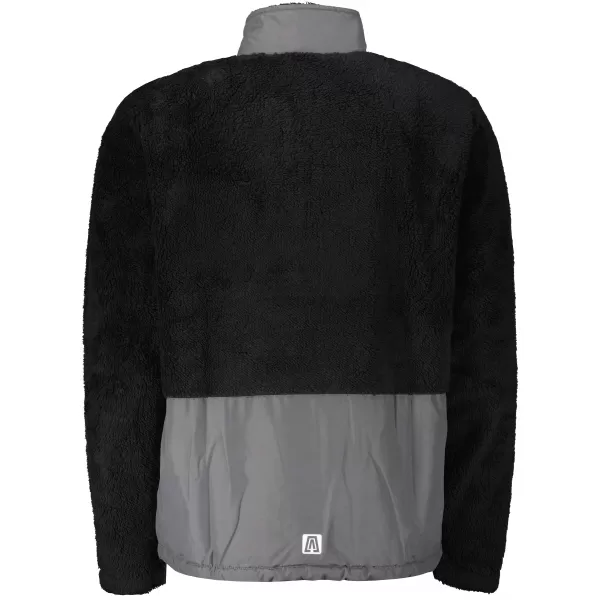  Fleece-Sweatshirt für Herren ALTISPORT HONOB MSWU307 SCHWARZ 