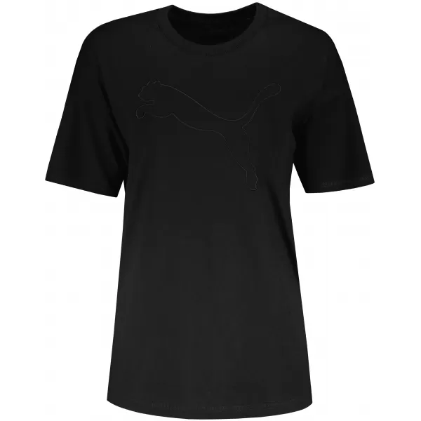  Damen-T-Shirt PUMA HER TEE 589493-01 SCHWARZ 