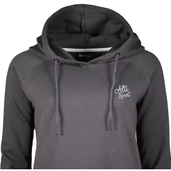  Erweitertes Damen-Sweatshirt ALTISPORT MIBELA LSKU366 DUNKELGRAU 
