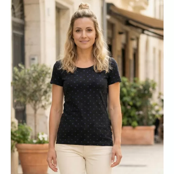  Damen-T-Shirt ALTISPORT POLEMA LTSU839 SCHWARZ 