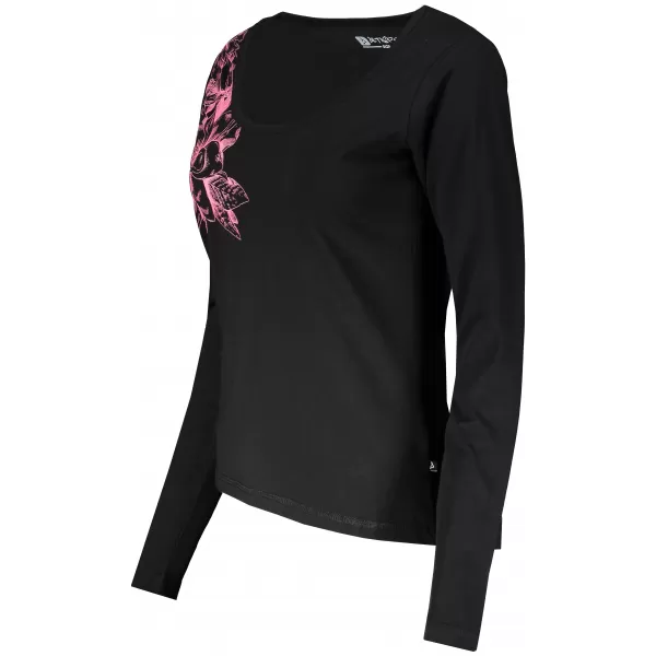  Damen-T-Shirt ALTISPORT KOLIA LTSU837 SCHWARZ 
