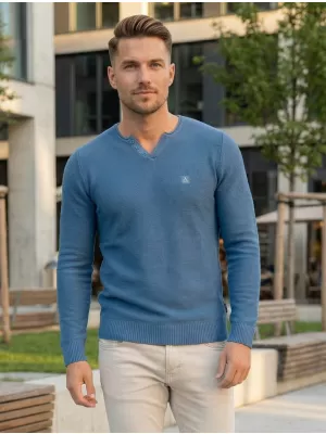 Herrenpullover ALTISPORT SWEK MPLU108 BLAU