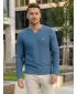 Herrenpullover ALTISPORT SWEK MPLU108 BLAU