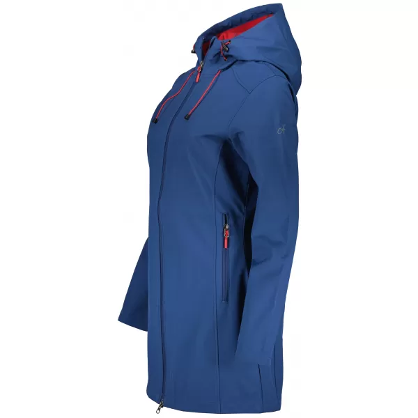  Softshell-Mantel für Damen ALTISPORT DERAURA LCTU166 DUNKELBLAU 