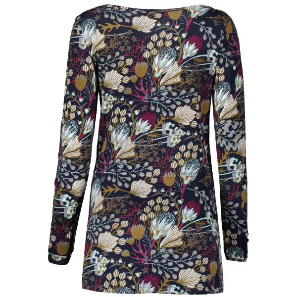  Damen-T-Shirt KIXMI MARINA DUNKELBLAU 