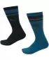 Socken PUMA CREW HERITAGE STRIPE 2P 907944-05 SCHWARZ