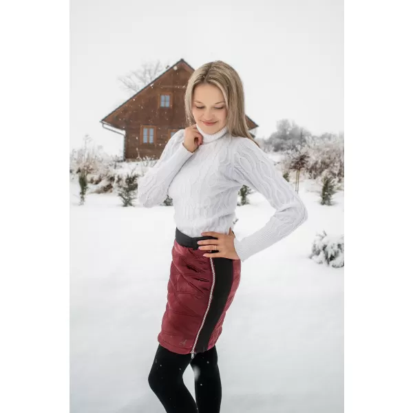  Damenrock ALTISPORT DAISA LSKU364 ROT SCHWARZ 