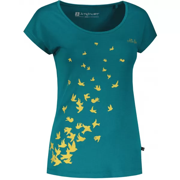  Damen-T-Shirt ALTISPORT JEDRA LTSU841 KEROSIN 