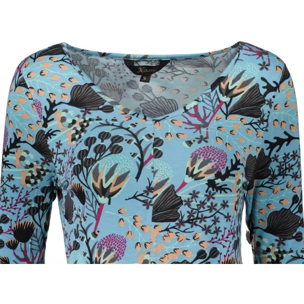  Damen-T-Shirt KIXMI MARINA BLAU 