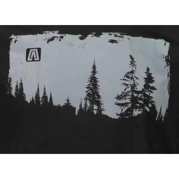  Pánské triko ALTISPORT CARRYOVER ALM111129 ČERNÁ 