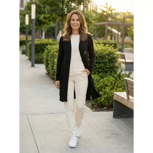  Strickjacke für Damen ALTISPORT KALISA LPLU104 SCHWARZ 