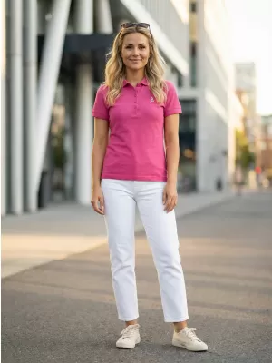 Premium-T-Shirt für Damen mit Kragen ALTISPORT ALW002210 LILA