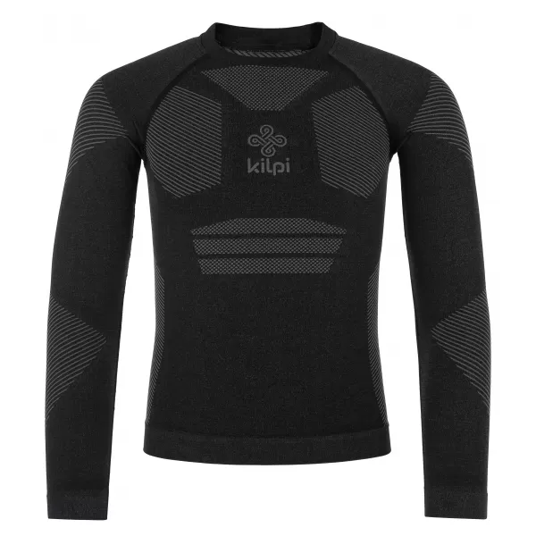  Thermo-T-Shirt für Jungen KILPI NATHAN-JB QJ0477KI SCHWARZ 