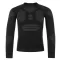 Thermo-T-Shirt für Jungen KILPI NATHAN-JB QJ0477KI SCHWARZ