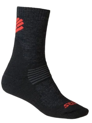 Socken SENSOR EXPEDITION MERINO 13200081 SCHWARZ/ROT