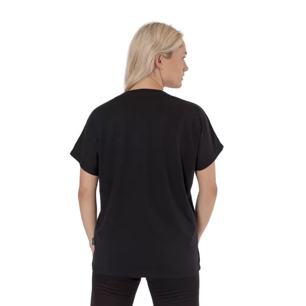  Frauen t -Shirt mit kurzen Ärmeln SAM 73 JOHANNA WT 835 SCHWARZ 