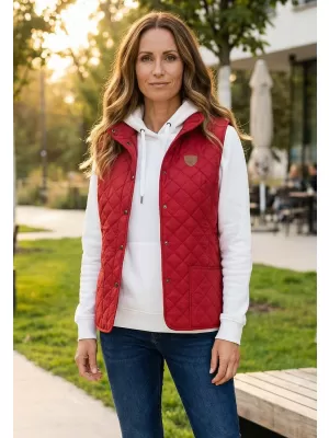 Weste SAM 73 MARTHA WB 791 DUNKELROT