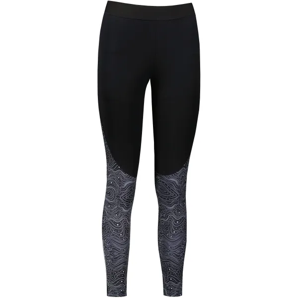  Damen-Thermohose SENSOR DOTS 21200053 SCHWARZ/WEIß 
