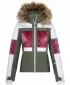 Damen-Skijacke KILPI ELZA-W QL0154KI KHAKI