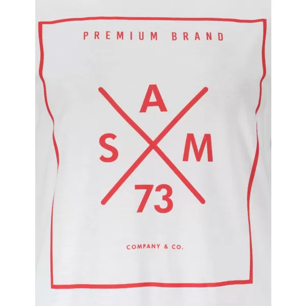  Damen-T-Shirt mit kurzen Ärmeln SAM 73 TANYA WT 826 WEIß 