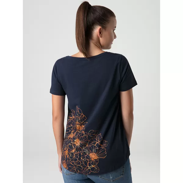  Damen-T-Shirt LOAP ABANA BLAU 