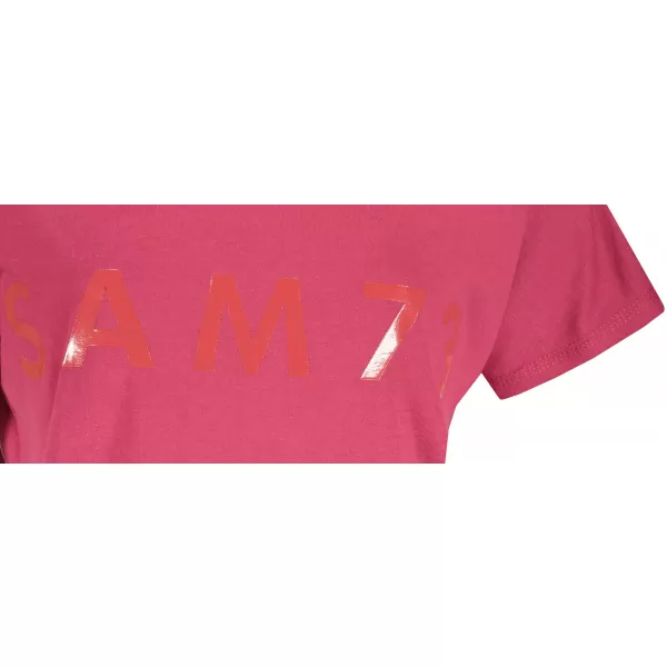  Frauen t -Shirt mit kurzen Ärmeln SAM 73 JOHANNA WT 835 DUNKELROSA 