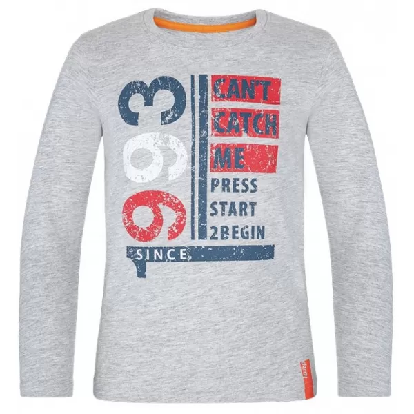  T-Shirt für Jungen LOAP BILT GRAU 