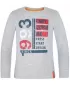 T-Shirt für Jungen LOAP BILT GRAU