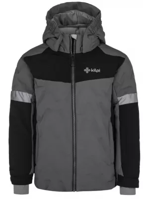 Skijacke für Jungen KILPI TEDDY-JB QJ0473KI SCHWARZ