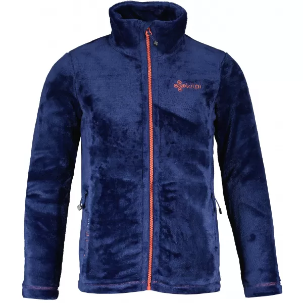  Fleece-Sweatshirt für Mädchen KILPI ERIN-JG QJ0422KI DUNKELBLAU 