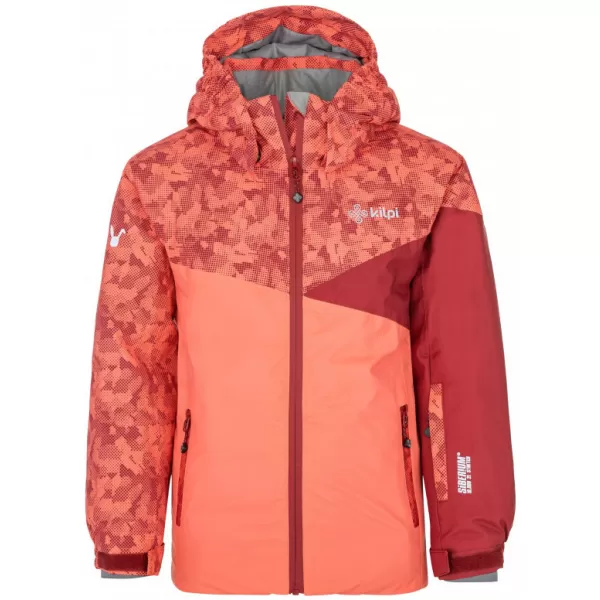 Skijacke für Mädchen KILPI SAARA-JG QJ0401KI DUNKELROT 