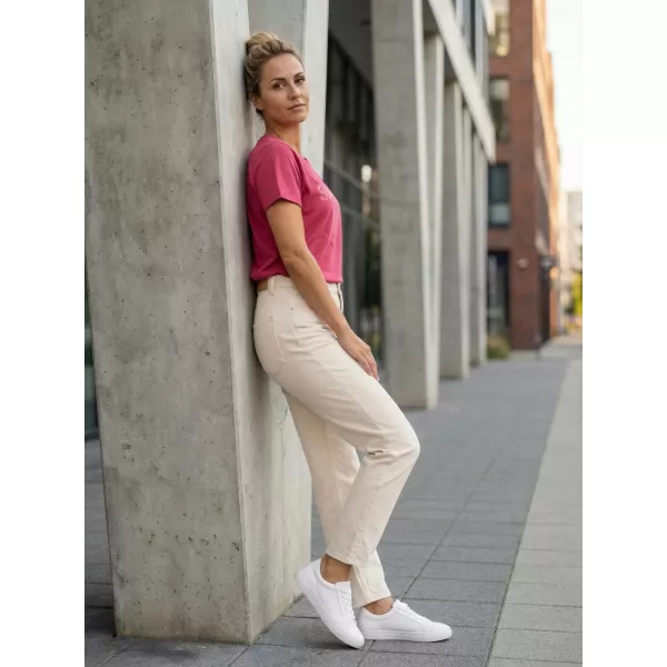 Frauen t -Shirt mit kurzen Ärmeln SAM 73 JOHANNA WT 835 DUNKELROSA 