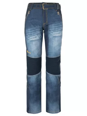 Skihose für Damen KILPI JEANSO-W QL0257KI BLAU