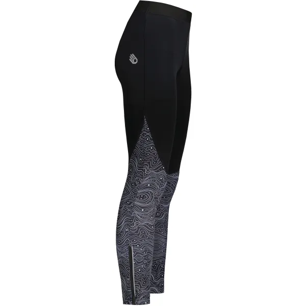  Damen-Thermohose SENSOR DOTS 21200053 SCHWARZ/WEIß 