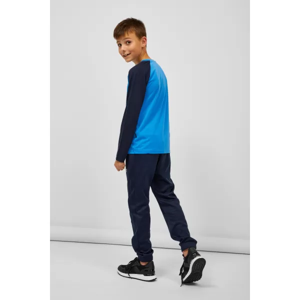  Boy T -Shirt mit langen Ärmeln SAM 73 JACK BT 553 HELLBLAU 