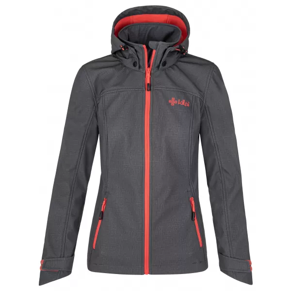  Softshelljacke für Damen KILPI RAVIA-W PL0035KI GRAU 