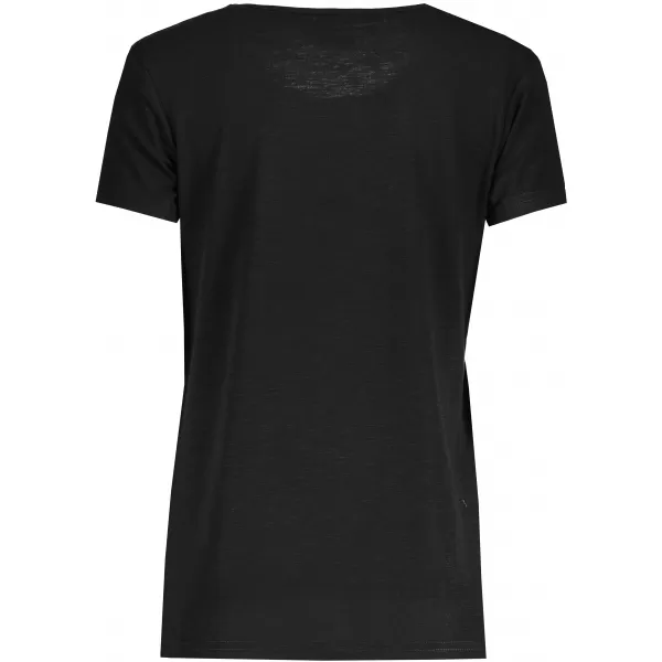  Frauen t -Shirt mit kurzen Ärmeln SAM 73 ARIAS WT 825 SCHWARZ 
